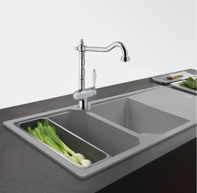 Franke Particolare Old England clasic robinet de bucătărie cromat 115.0060.360