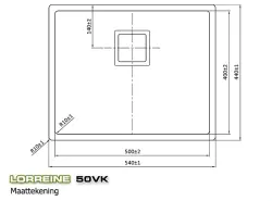 Lorreine Exclusive chiuvetă din oțel inoxidabil 50 cm montaj la nivel sub blat și deasupra 1150178274