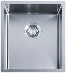 ABK Bingara chiuvetă din oțel inoxidabil 34x40cm montaj la nivel sub blat și la suprafață 34FVI