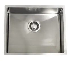 ABK Bingara chiuvetă din oțel inoxidabil 50x40cm montaj la nivel sub blat și la suprafață BIN50FVI