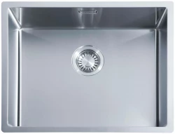 ABK Bingara chiuvetă din oțel inoxidabil 50x40cm montaj la nivel sub blat și la suprafață BIN50FVI