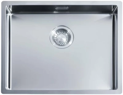 ABK Bingara chiuvetă din oțel inoxidabil extra adâncă de 10 cm pentru persoane cu dizabilități montaj la nivel sub blat și la suprafață BIN5010FVI