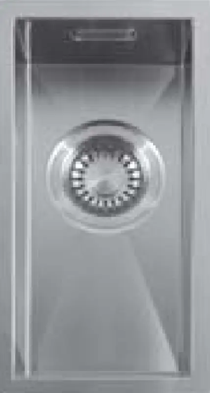 ABK Baronga chiuvetă mică din oțel inoxidabil 16x34 cm montaj la nivel sub blat și la suprafață BAR16FVI