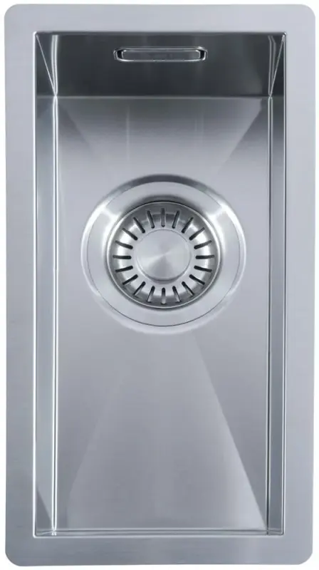 ABK Baronga chiuvetă mică din oțel inoxidabil 16x34 cm montaj la nivel sub blat și la suprafață BAR16FVI