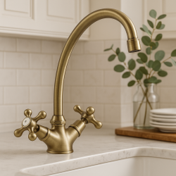 Robinet de bucătărie Nostalgic V1900 Bronze