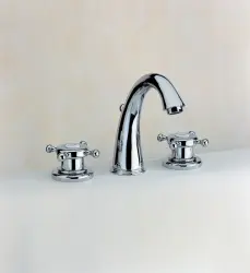 Huber Victorian 3 orificii robinet de baie termostatic din oțel inoxidabil VTT710102A