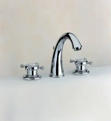 Huber Victorian 3 orificii robinet de baie termostatic din oțel inoxidabil VTT710102A