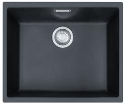 Franke Sirius 2 S2D 110.50 chiuveta neagra din plastic 50x41cm pentru montare sub blat 125.0252.223