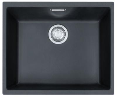 Franke Sirius 2 S2D 110.50 chiuveta neagra din plastic 50x41cm pentru montare sub blat 125.0252.223