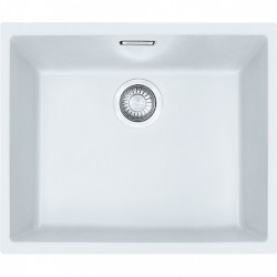 Franke Sirius 2 S2D 110.50 chiuveta albă din material plastic 50x41cm pentru montare sub blat 125.0252.224