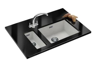 Franke Sirius 2 S2D 110.50 chiuveta albă din material plastic 50x41cm pentru montare sub blat 125.0252.224