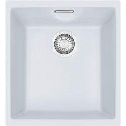 Franke Sirius 2 S2D 110.34 chiuvetă albă din plastic 34x41cm submontaj 125.0252.229
