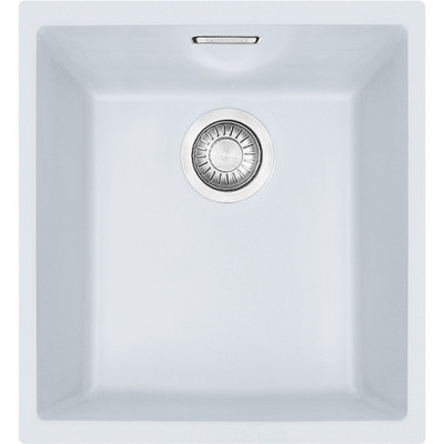 Franke Sirius 2 S2D 110.34 chiuvetă albă din plastic 34x41cm submontaj 125.0252.229