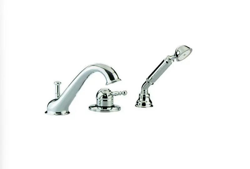 Cisal Arcana Royal Robinet de baie montaj pe marginea băii Crom-Auriu AY00126074