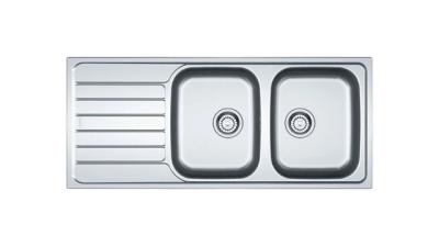 Franke Spark Chiuvetă dublă SKX 621 Montare pe blat 1010315543