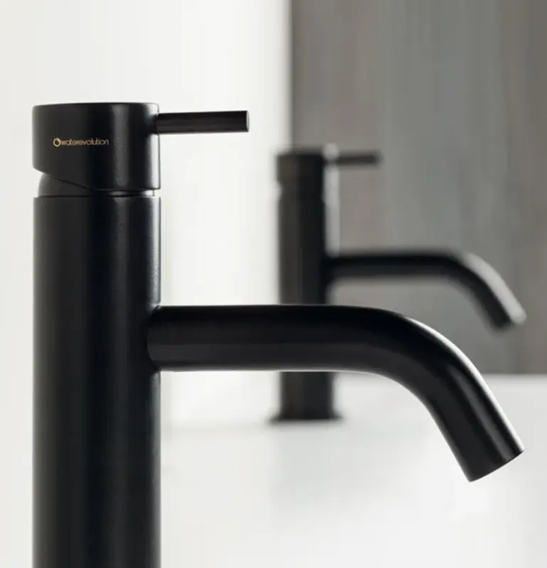 Robinetele de baie Waterevolution Flow, negru mat T110PR