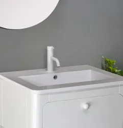 Robinetele pentru chiuvetă Waterevolution Flow, finisaj mat alb T110BR