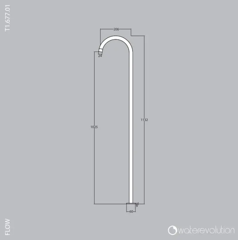 Robinetterie de lavabo autonome Waterevolution Flow avec capteur infrarouge, chrome 1207925232.