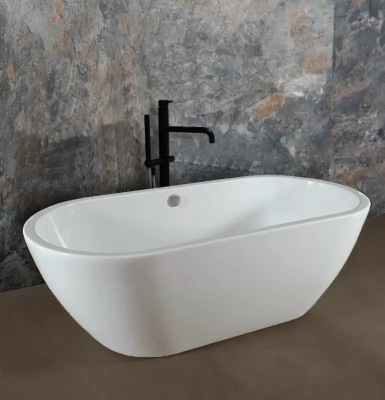 Robinetele pentru cada Water Evolution Flow, cu suport și duș manual, negru mat T133PR.