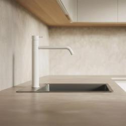 Waterevolution Flow Robinet de bucătărie alb mat T150BR