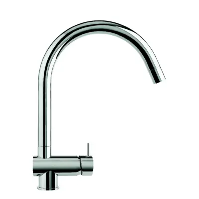 Waterevolution Flow Robinet de bucătărie  cu finisaj mat alb și duș extractibil T155BR
