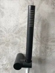 Robinetul de amestec Waterevolution Flow cu set de duș manual, negru mat T130PR