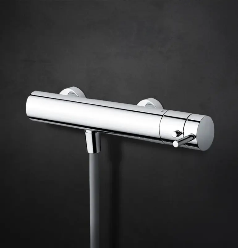 Waterevolution Flow termostat de duș cu set de duș crom T140T01