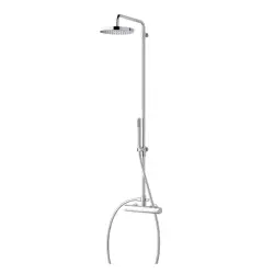 Combinatie de duș Waterevolution Flow cu termostat și duș de ploaie cromat T141T01
