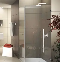 Duș de tavan Waterevolution Flow, cu diametrul de 200 mm, cu conexiune la perete, culoare alb mat T1641BR.