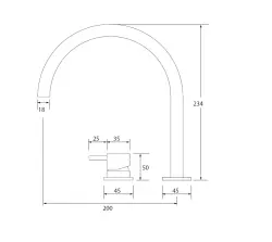 Robinetele pentru chiuvetă Waterevolution Flow cu 2 găuri, cromate, T112U01
