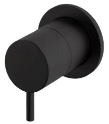 Waterevolution Flow inbouw mengkraan mat zwart incl. inbouwdeel T11842PR