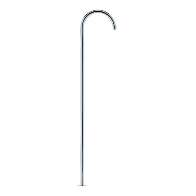 Evolutia apei, robinet de baie cu scurgere in pardoseala, finisaj mat alb T1673BR