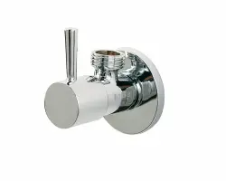 Clou InBe design robinet de colț tip 1 rotund cromat