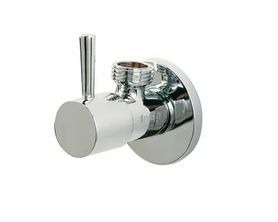 Clou InBe design robinet de colț tip 1 rotund cromat