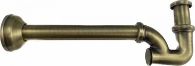 Sifon clasic pentru chiuvetă de baie PB Unix, sifon pentru fântână, metal bronz 1208676672.