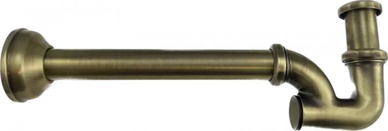 Sifon clasic pentru chiuvetă de baie PB Unix, sifon pentru fântână, metal bronz 1208676672.