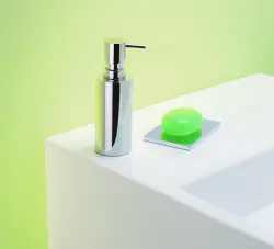 Dozatorul de săpun Waterevolution Deep, alb mat, în picioare A225BR