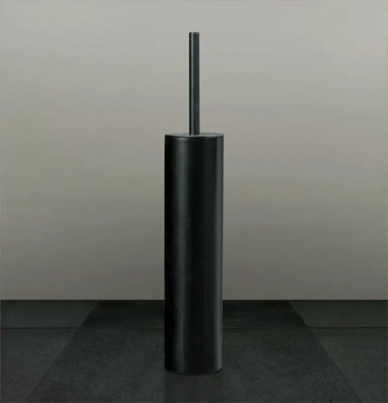 Setul de perii de toaletă Waterevolution Deep, de culoare neagră mată, este independent