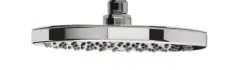 Duș Waterrevolution Flow, diametru 200mm, negru mat T1643PR