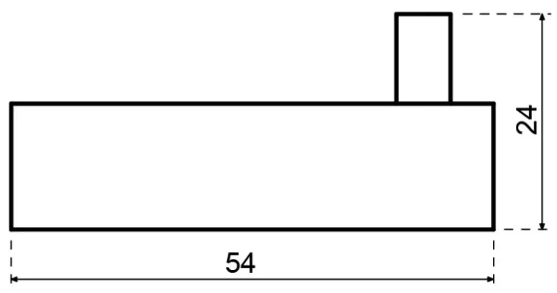Suport pentru prosop Waterevolution Flow, negru mat, cod A150PR