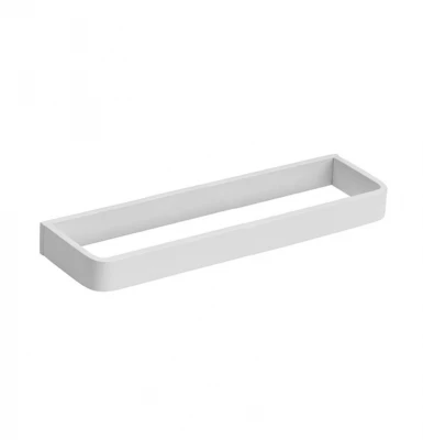 Suport pentru prosop Waterevolution Deep, 35 cm, complet mat alb A211BR.