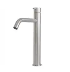 Robinetele de chiuvetă Waterevolution Flow au un jet înalt pentru chiuvetele de spălat, inclusiv scurgere click, complet din oțel inoxidabil T115IE.