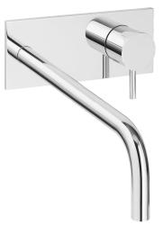 Cea mai buna traducere a textului in limba romana ar fi: Robinet incorporabil Waterevolution Flow pentru chiuveta cu placa de acoperire, crom, cu gura de 21 cm de scurgere T1161B01-21.