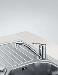 Franke Delta Novara Plus Robinet de bucătărie cu duză fixă cromată 115.0347.142