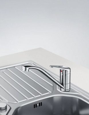 Franke Delta Novara Plus Robinet de bucătărie cu duză fixă cromată 115.0347.142