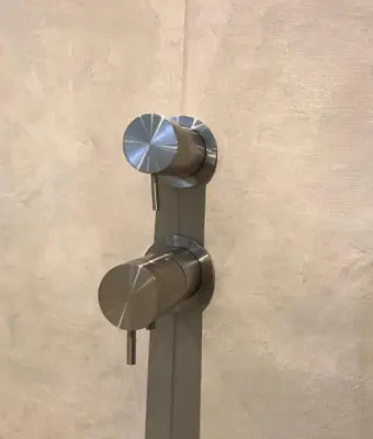 Waterevolution Flow termostat de duș încastrabil cu 2 ieșiri complet din oțel inoxidabil 1208852642