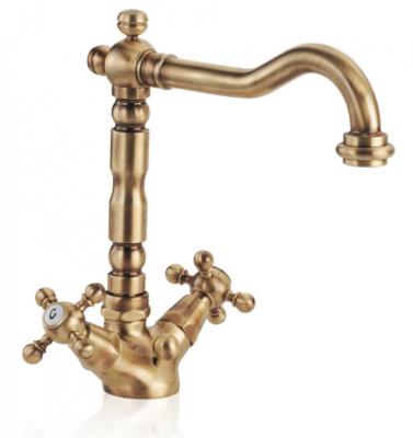 Baterie clasică de chiuvetă PB cu butoane puternice și gură de scurgere de 18,5 cm Crom 1208854932
