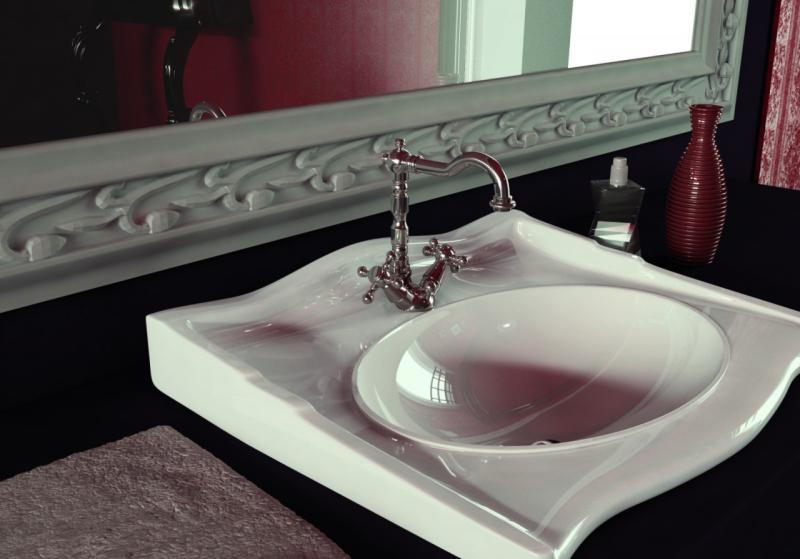 PB robinet clasic pentru chiuvetă cu butoane puternice și gură de scurgere de 18,5 cm din oțel inoxidabil 1208854972.