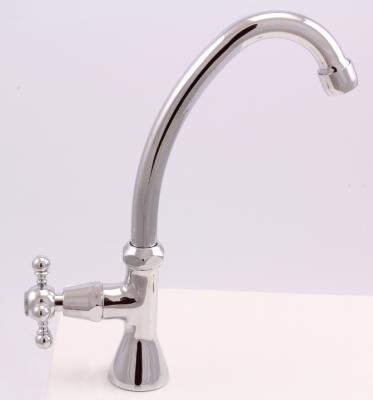 Robinet clasic PB cu manetă solidă apă rece, cu gât înalt cromat 1208855652.