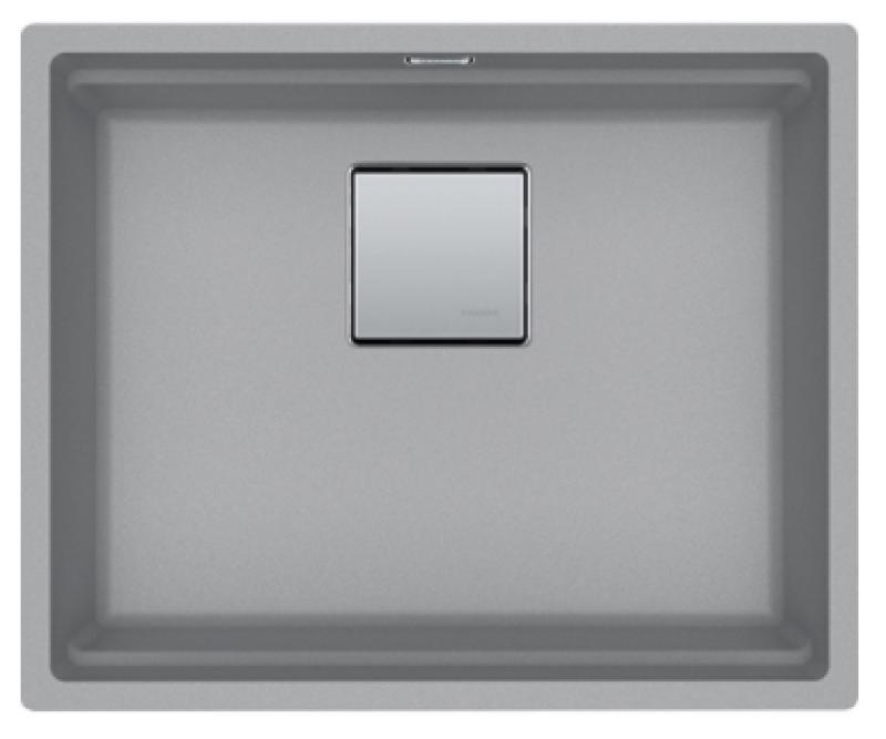 Franke Kubus KNG 110.52 chiuvetă 52x42 granit gri sub blat 125.0512.507